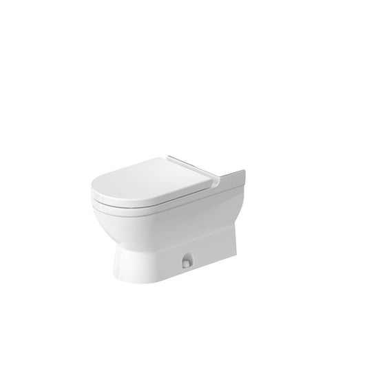 Starck 3 27.5" Elongated Toilet Bowl in White