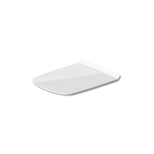 DuraStyle Elongated Slow Close Toilet Seat in White