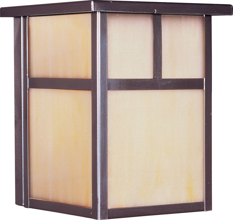 Coldwater E26 7.5' Single Light Outdoor Wall Sconce in Burnished