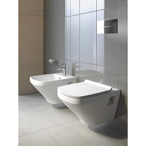 DuraStyle 1.6 gpf & 0.8 gpf Dual-Flush Wall Mount Toilet in White