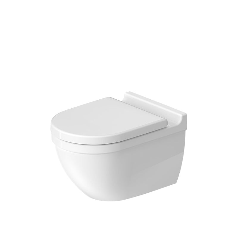 Starck 3 1.6 gpf & 0.8 gpf Dual-Flush Wall Mount Toilet in White