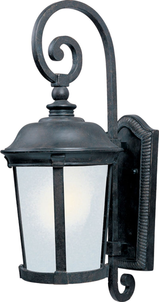 Dover E26 12" Single Light Outdoor Wall Sconce in Bronze