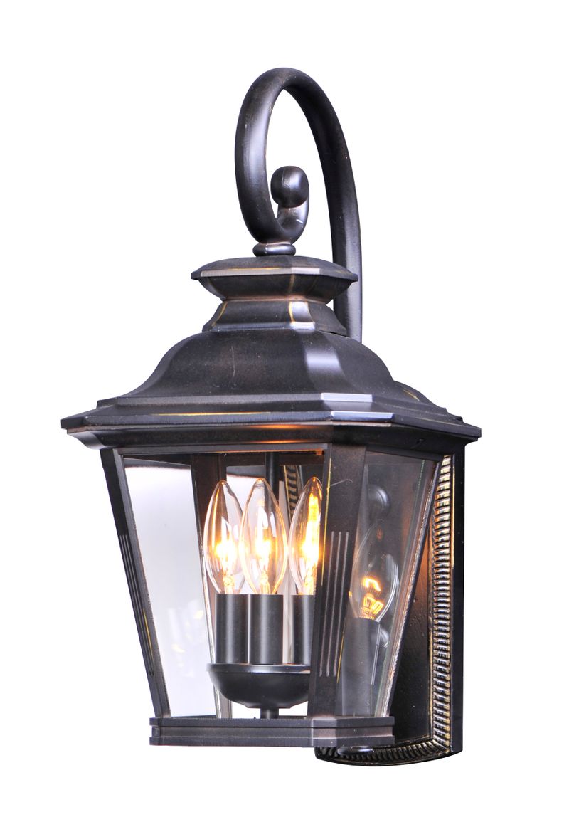 Knoxville 9' 3 Light Outdoor Wall Sconce in Bronze