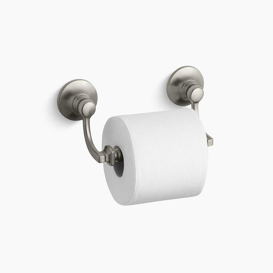 Bancroft 8.5" Toilet Paper Holder in Vibrant Brushed Nickel