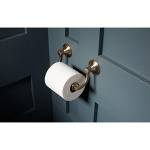 Bancroft 8.5' Toilet Paper Holder in Vibrant Brushed Nickel