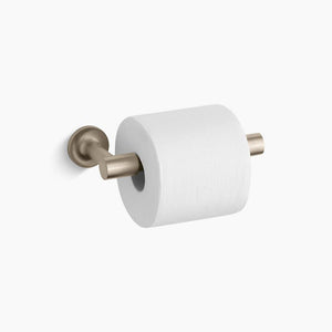 Purist 8.19' Toilet Paper Holder in Vibrant Brushed Bronze