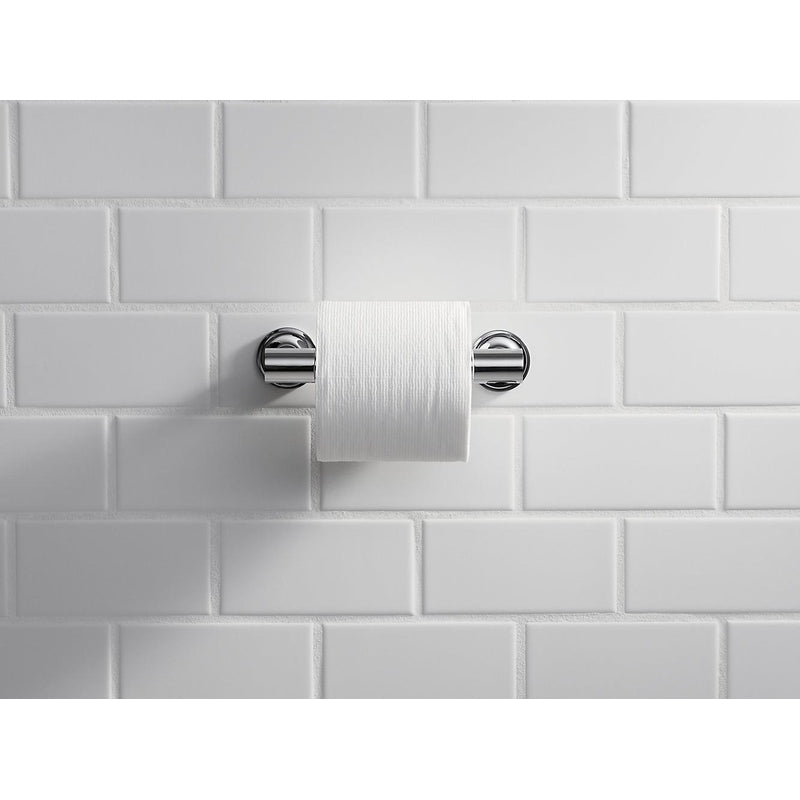 Purist 8.19' Toilet Paper Holder in Vibrant Brushed Bronze