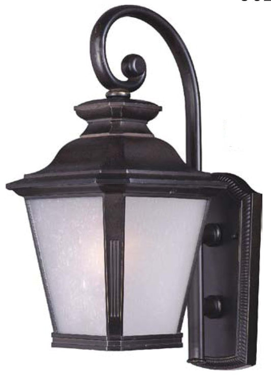 Knoxville 9" Single Light Outdoor Wall Sconce in Bronze - Integrated Bulb