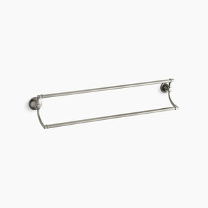 Bancroft 24' Double Towel Bar in Vibrant Brushed Nickel