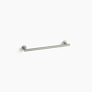 Purist 18' Towel Bar in Vibrant Brushed Nickel