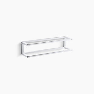 Draft 16.94' Towel Bar in Polished Chrome