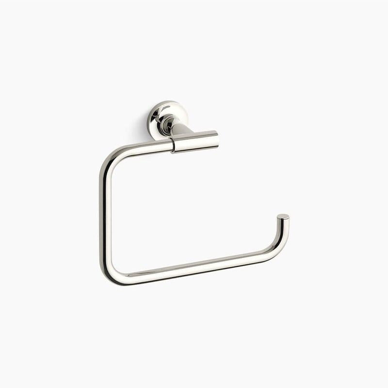 Purist 8.88' Towel Ring in Vibrant Polished Nickel