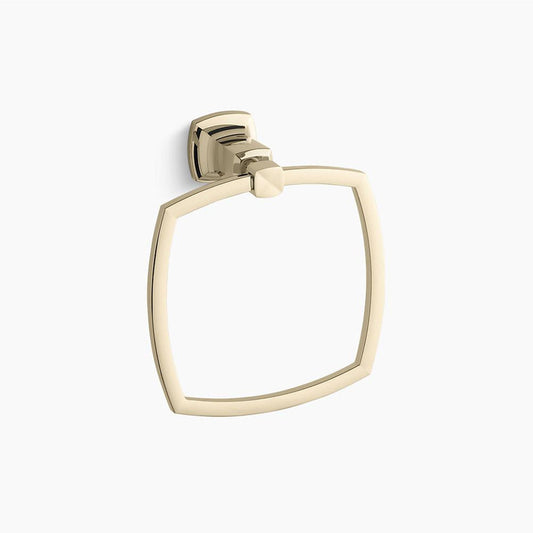 Margaux 7.5" Towel Ring in Vibrant French Gold