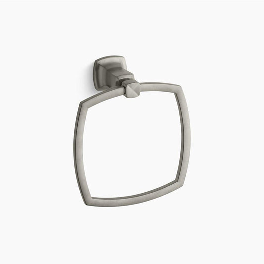 Margaux 7.5" Towel Ring in Vibrant Brushed Nickel
