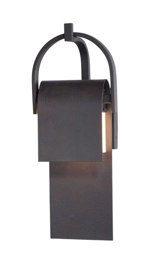 Laredo 8' Single Light Wall Sconce in Rustic Forge