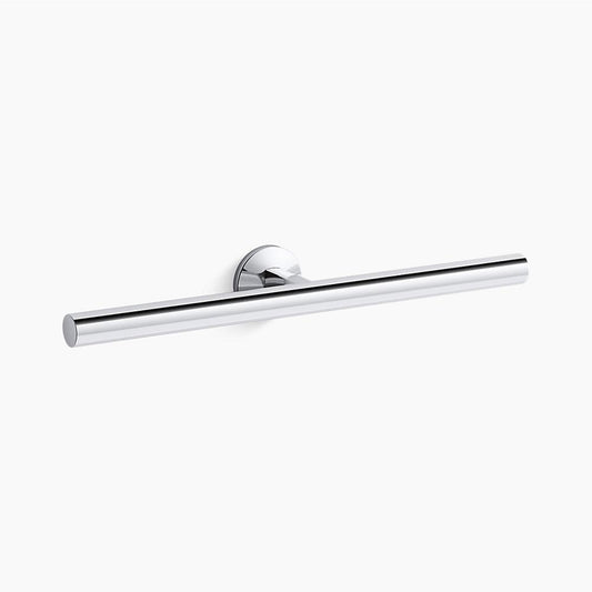 Components 16" Double Towel Arm in Polished Chrome
