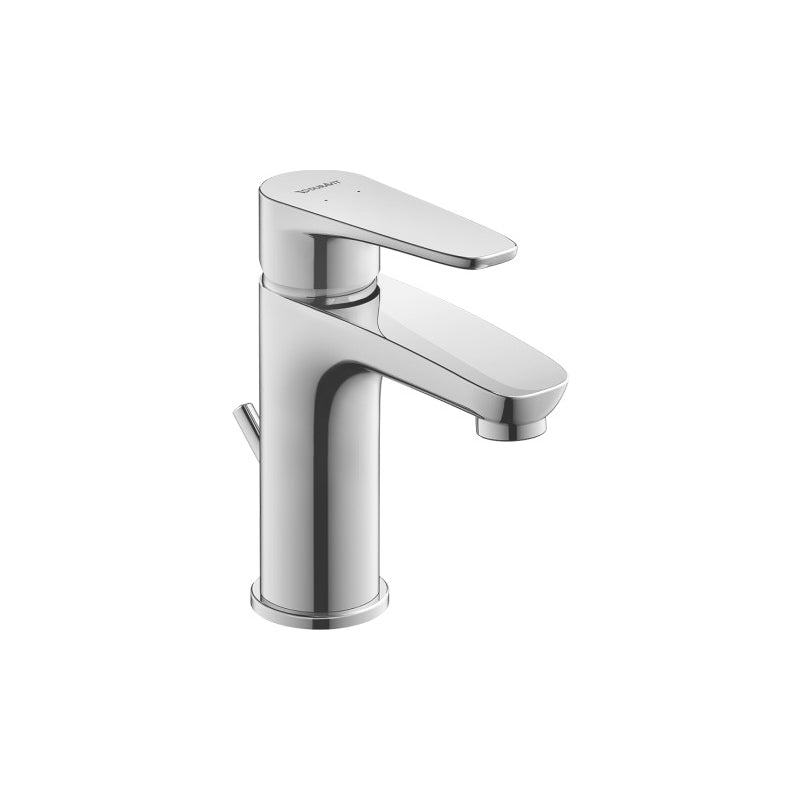 Duravit B.1 Deck Mount 4' Single-Handle Bathroom Faucet in Chrome Drain Included - B11010001U10