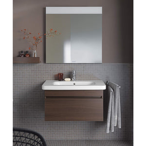 Duravit DuraStyle 18.88' x 31.5' x 6.75' Ceramic Wall Mount Bathroom Sink in White - 2320800000