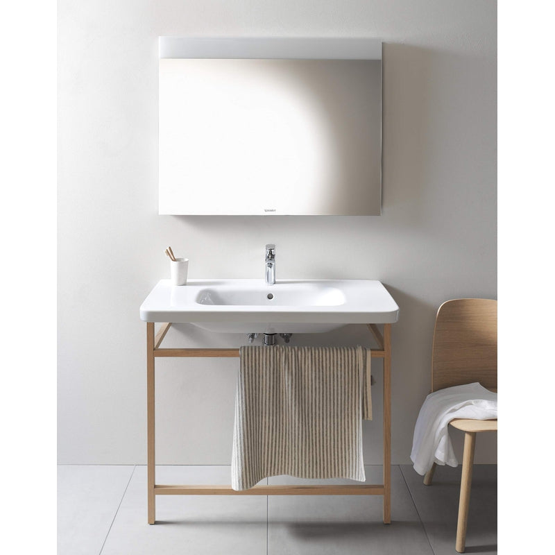 Duravit DuraStyle 18.88' x 31.5' x 6.75' Ceramic Wall Mount Bathroom Sink in White - 2320800000