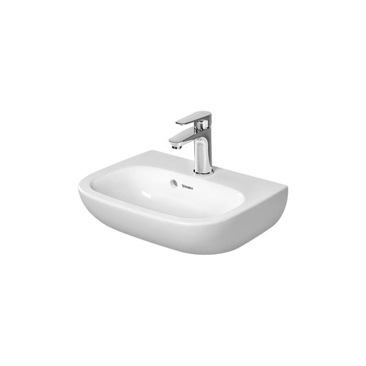 D-Code 13.38" x 17.75" x 5.75" Ceramic Wall Mount Handrinse Bathroom Sink in White