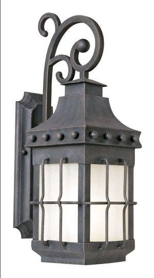 Nantucket EE 8.5' Single Light Outdoor Wall Sconce in Country Forge