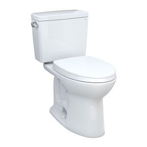 Drake Elongated 1.6 gpf Two-Piece Toilet in Cotton White - Seat Included