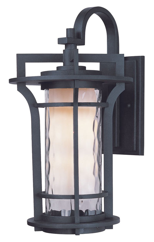 Oakville E26 10" Single Light Outdoor Wall Sconce in Black Oxide