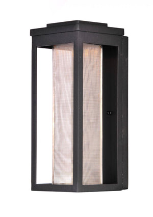 Salon 6' x 15' Single Light Outdoor Wall Sconce in Black
