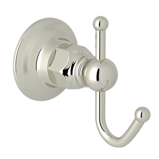 Italian 2.5" Robe Hook in Polished Nickel