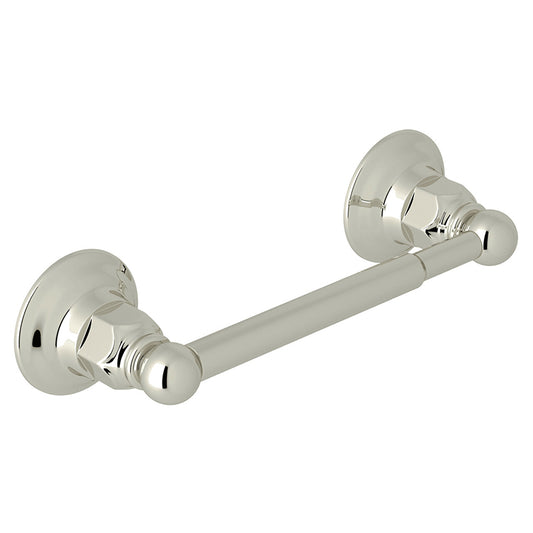 Italian 7" Toilet Paper Holder in Polished Nickel