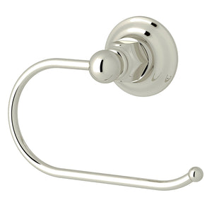 Italian 6' Toilet Paper Holder in Polished Nickel