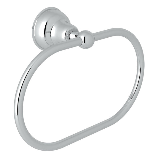 Arcana 8.25" Towel Ring in Polished Chrome