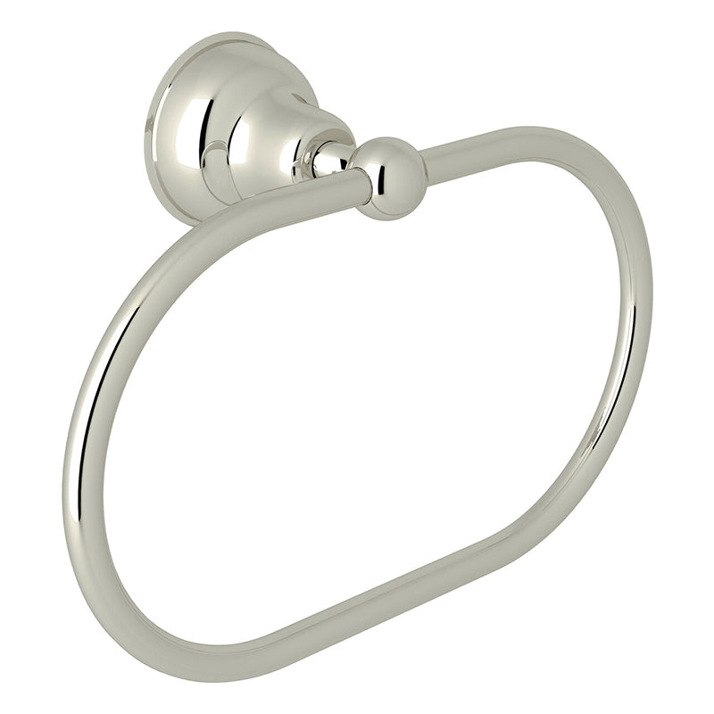 Arcana 8.25' Towel Ring in Polished Nickel