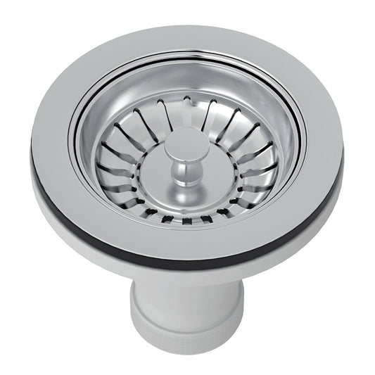 Rohl Basket Strainer in Polished Chrome