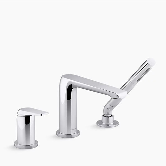 Avid Single-Handle Tub Filler Faucet in Polished Chrome