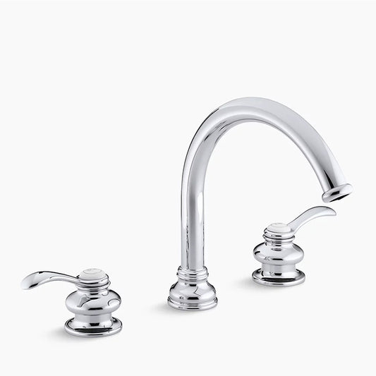 Fairfax Two-Handle Tub Filler Faucet in Polished Chrome