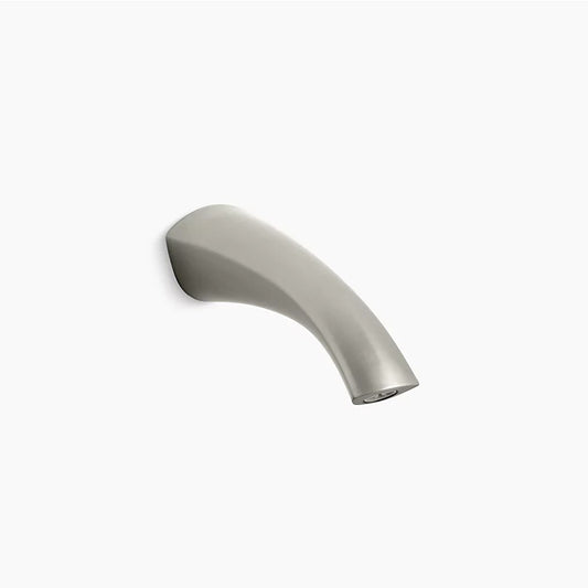 Alteo Tub Spout in Vibrant Brushed Nickel - Non-Diverter