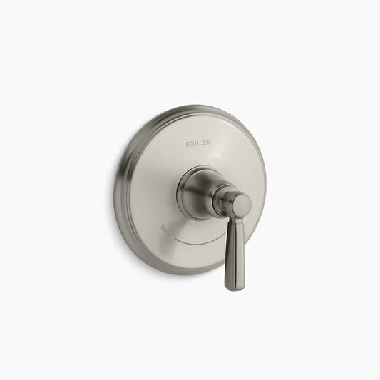 Bancroft Single-Handle Thermostatic Valve Trim in Vibrant Brushed Nickel