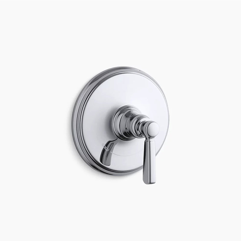 Bancroft Single-Handle Thermostatic Valve Trim in Polished Chrome