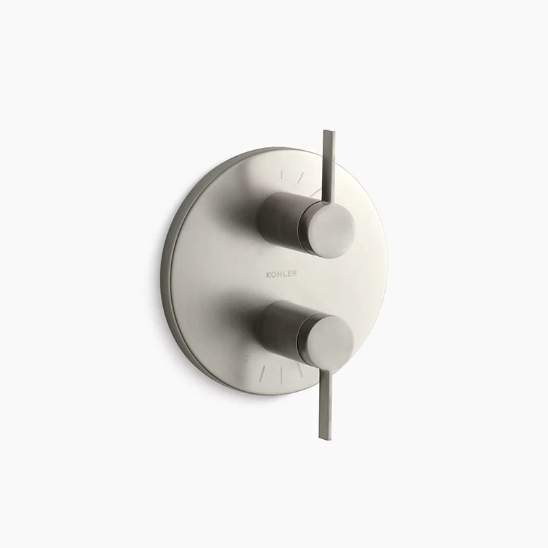 Stillness Two-Handle Valve Trim in Vibrant Brushed Nickel