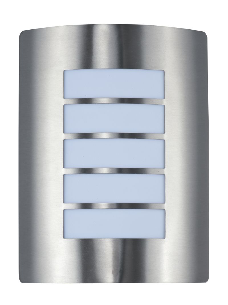 View E26 9' Single Light Outdoor Wall Sconce in Stainless Steel