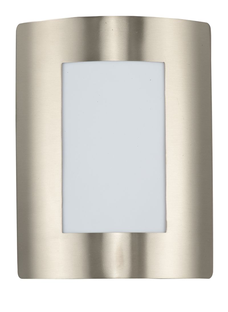 View E26 8' Single Light Outdoor Wall Sconce in Stainless Steel