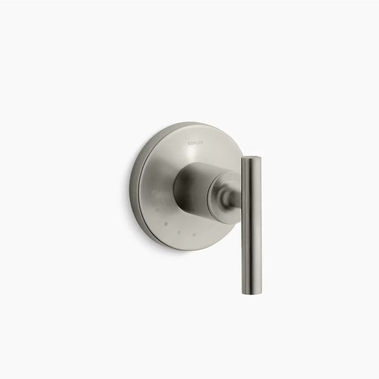 Purist Single Lever Handle Volume Control Trim in Vibrant Brushed Nickel