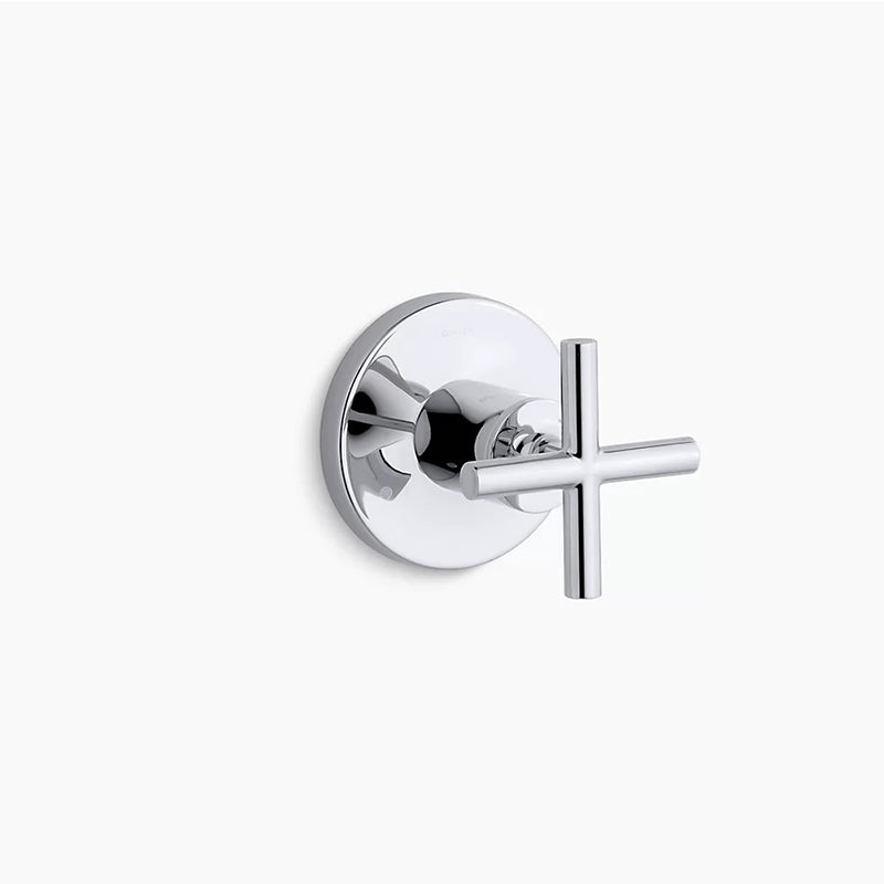 Purist Single-Handle Transfer Valve Trim in Polished Chrome