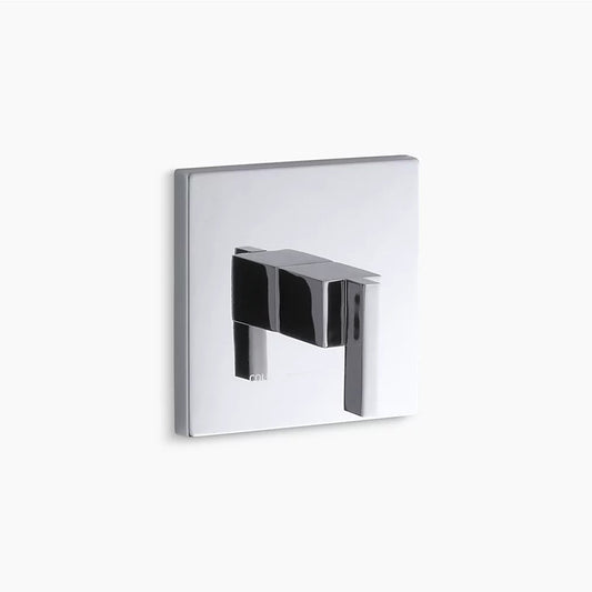 Loure Single-Handle Thermostatic Valve Trim in Polished Chrome