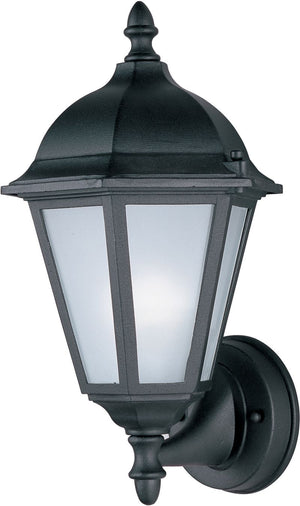 Westlake E26 8' Single Light Upright Outdoor Wall Sconce in Black