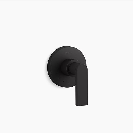 Composed Single-Handle Volume Control Trim in Matte Black