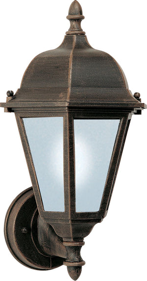 Westlake E26 8' Single Light Upright Outdoor Wall Sconce in Rust Patina
