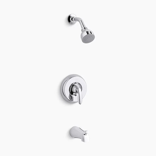 Coralais Single-Handle 2.5 gpm Tub & Shower in Polished Chrome