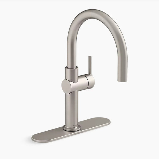 Crue Bar Kitchen Faucet in Vibrant Stainless